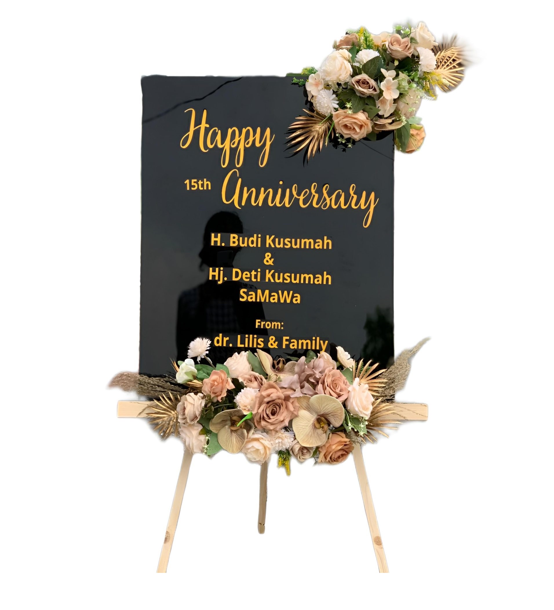 Papan Bunga Akrilik Indramayu